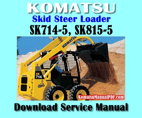 hour meter location kamatsu skid steer|komatsu sk815 manual pdf.